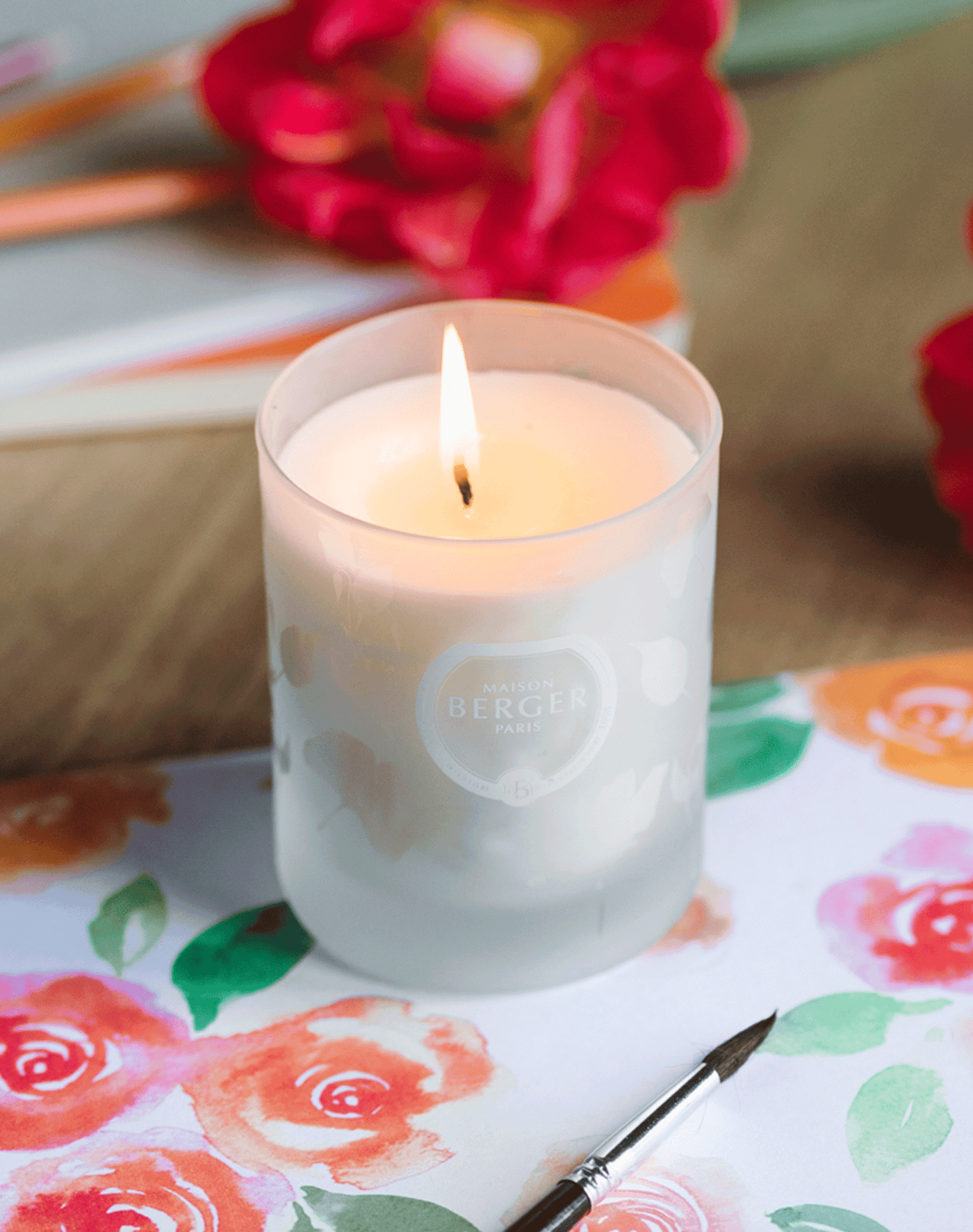 Aroma Wake-Up Scented Candle